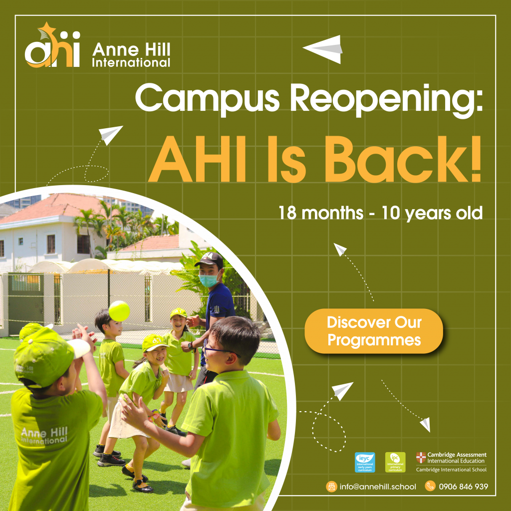SCHOOL REOPENING AHI IS BACK! Anne Hill International School
