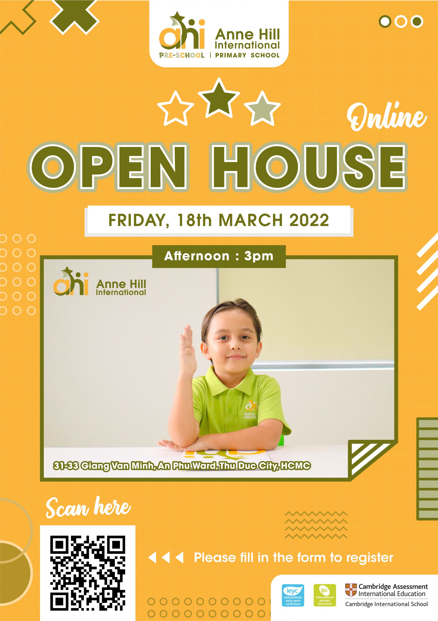 2022 OPEN HOUSE ONLINE EVENT AT AHI!