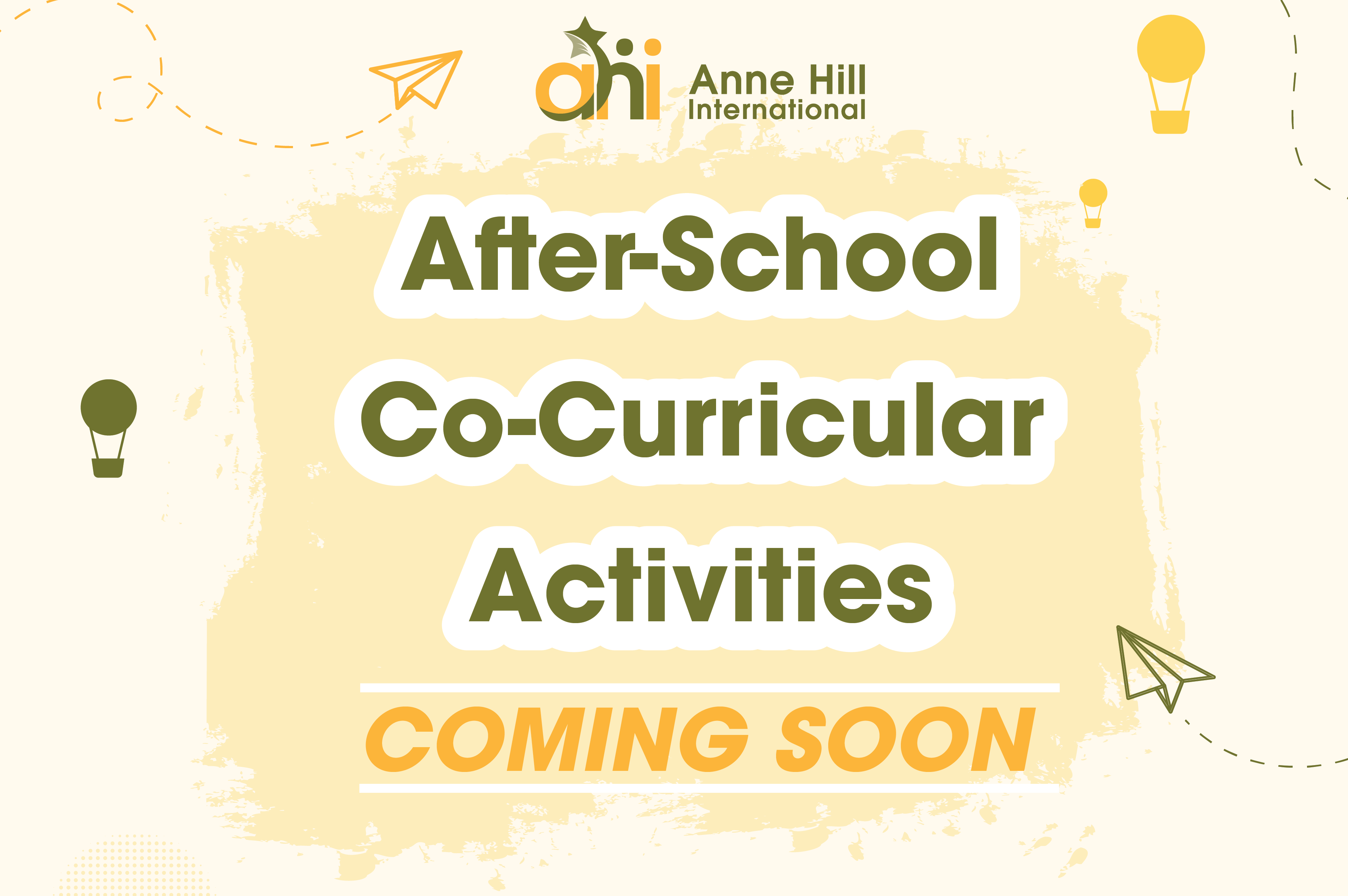 [COMING SOON] AFTER SCHOOL CO-CURRICULAR ACTIVITIES