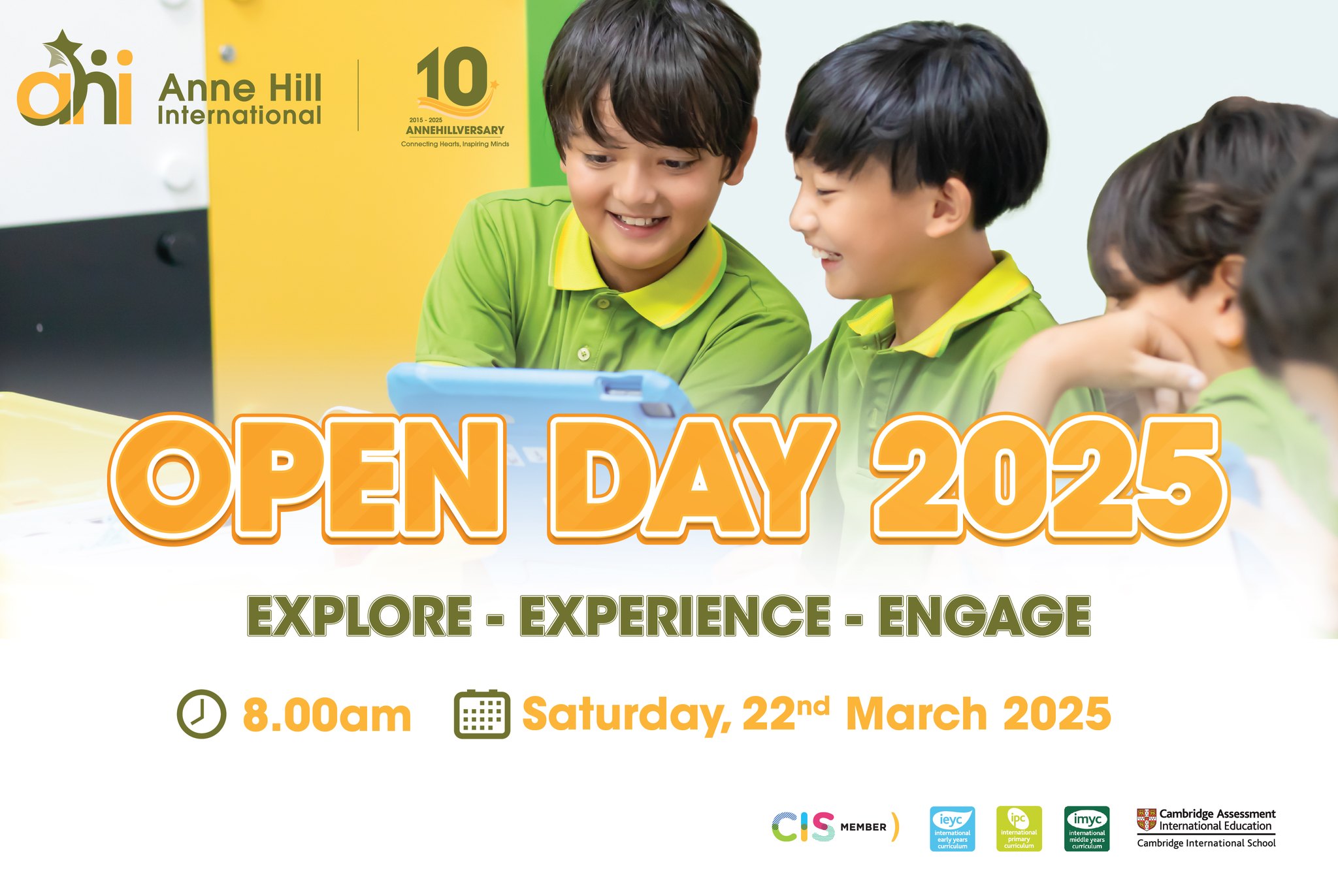 AHI PRIMARY OPEN DAY 2025